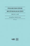 Polski Rocznik Muzykologiczny tom XVI 20