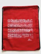                          Drawstring Bag red "Chopin's autograph"
                         