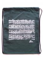                          Drawstring Bag green „Chopin's autograph
                         