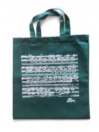                          Tote bag green "Chopin's Autograph"
                         
